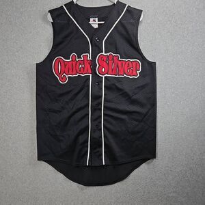 Vintage Quiksilver Jersey high 5 Mesh Nylon Medium